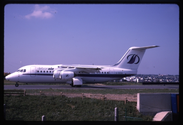Slide: Debonair, British Aerospace BAe-146