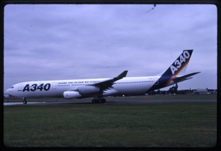 Image: slide: Airbus A340