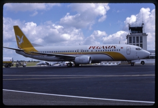 Image: slide: Pegasus, Boeing 737-400