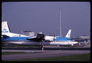 Image: slide: KLM cityhopper, Fokker F.27 Friendship