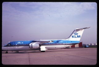 Image: slide: KLM UK, British Aerospace BAe-146
