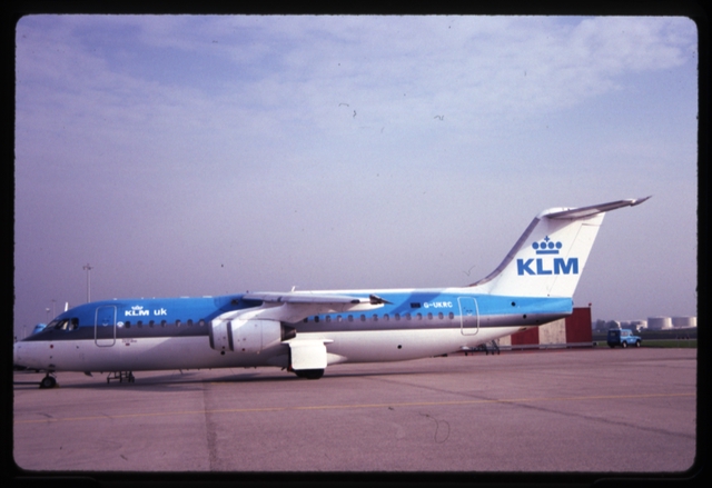 Slide: KLM UK, British Aerospace BAe-146