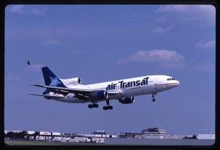Image: slide: Air Transat, Lockheed L-1011-500, Toronto Pearson International Airport (YYZ)
