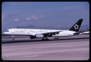 Image: slide: US Airways, Boeing 757-200, McCarran International Airport (LAS)