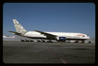 Image: slide: British Airways, Boeing 777-200