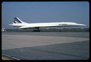 Image: slide: Air France, Concorde, John F. Kennedy International Airport (JFK)