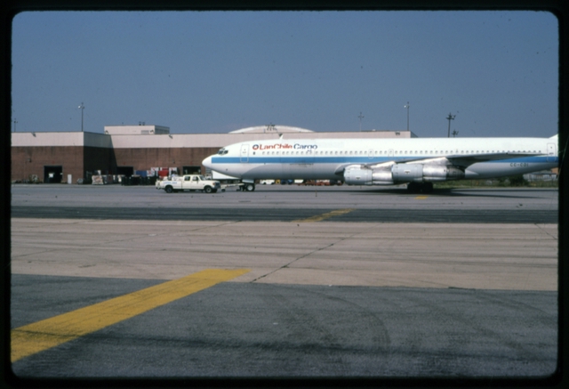 Slide: LanChile Cargo, Boeing 707-323C, John F. Kennedy International Airport (JFK)