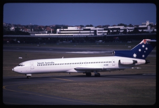 Image: slide: Ansett Airlines of Australia, Boeing 727-100, Sydney Airport (SYD)