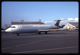 Image: slide: Philippine Airlines, BAC One-Eleven, Manila International Airport (MNL)