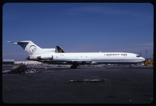 Image: slide: Express Net, Boeing 727-200, John F. Kennedy International Airport (JFK)