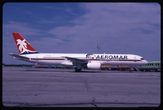 Image: slide: Aeromar, Boeing 757-200, John F. Kennedy International Airport (JFK)