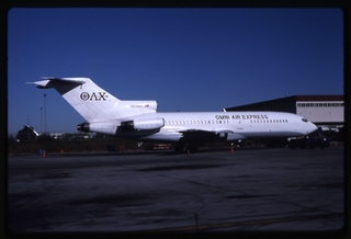 Image: slide: Omni Air Express, Boeing 727, John F. Kennedy International Airport (JFK)