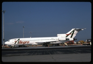 Image: slide: Allegro Airlines, Boeing 727-200, John F. Kennedy International Airport (JFK)