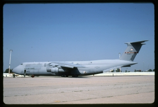 Image: slide: U.S. Air Force, C-5A Galaxy, John F. Kennedy International Airport (JFK)