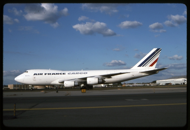 Slide: Air France Cargo, Boeing 747-200F, John F. Kennedy International Airport (JFK)