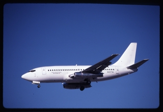Image: slide: Casino Express Airlines, Boeing 737-200, San Jose International Airport (SJC)
