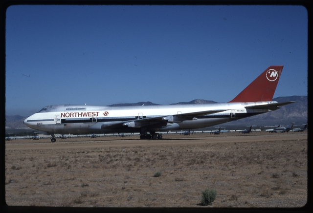 Slide: Northwest Airlines, Cargo Boeing 747-200