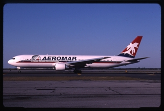 Image: slide: Aeromar, Boeing 767-200, John F. Kennedy International Airport (JFK)