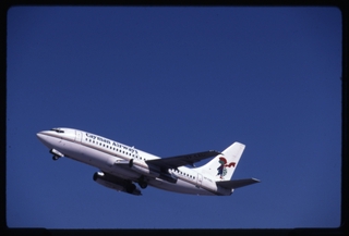 Image: slide: Cayman Airways, Boeing 737-200, Miami International Airport (MIA)