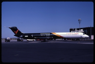 Image: slide: Vanguard Airlines, McDonnell Douglas MD-80, LaGuardia Airport (LGA)