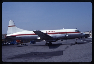 Image: slide: Zantop Cargo, Convair 640