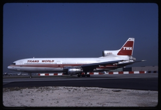 Image: slide: TWA (Trans World Airlines), Lockheed L-1011 TriStar