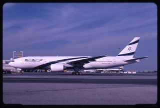 Image: slide: El Al Israel Airlines, Boeing 777-200