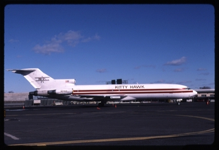 Image: slide: Kitty Hawk Cargo, Boeing 727-200, Newark International Airport (EWR)