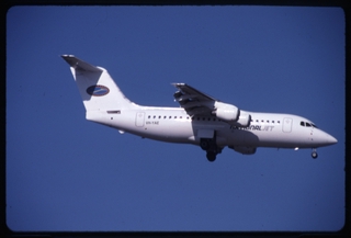 Image: slide: National Jet, British Aerospace BAe-146, Melbourne Airport (MEL)