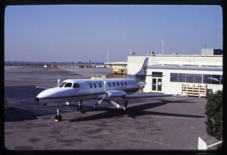 Image: slide: Pacific Cal Air, Fairchild Aerospace Metro II, Oakland International Airport (OAK)