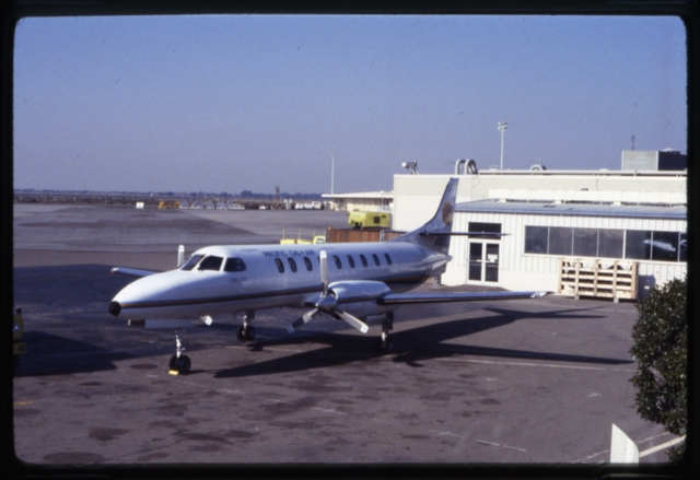 Slide: Pacific Cal Air, Fairchild Aerospace Metro II, Oakland International Airport (OAK)