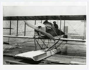 Image: photograph: Panama-Pacific International Exposition, aviator Allan Loughead