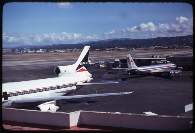 Slide: San Francisco International Airport (SFO), Delta Air Lines [digital image]