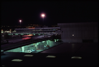 Image: slide: San Francisco International Airport (SFO), night view [digital image]