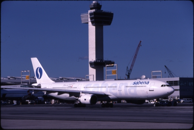 Slide: Sabena, Airbus A330, John F. Kennedy International Airport (JFK)