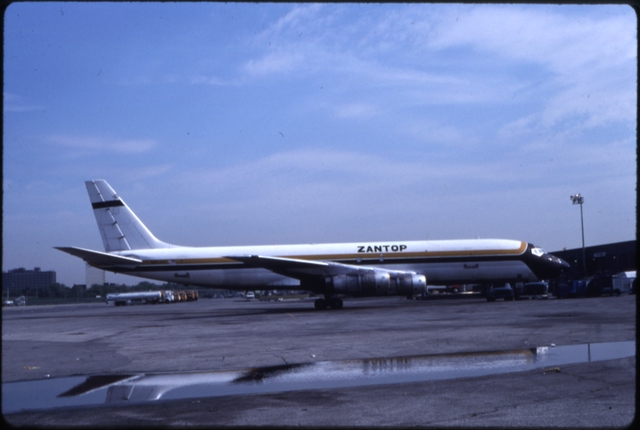 Slide: Zantop Cargo, Douglas DC-8
