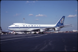 Image: slide: Olympic Airlines, Boeing 747-200