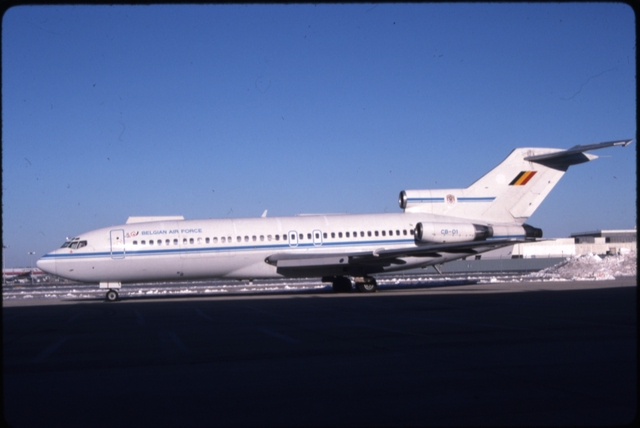 Slide: Belgian Air Force, Boeing 727-100