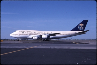 Image: slide: Saudia Airlines, Boeing 747-400