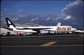 Image: slide: Arrow Airways, Douglas DC-8-62F