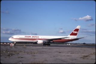 Image: slide: TWA (Trans World Airlines), Boeing 767-300