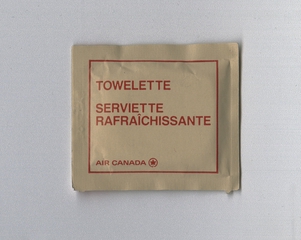 Image: towelette: Air Canada
