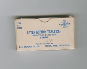 Image: aspirin: Pan American World Airways, Bayer
