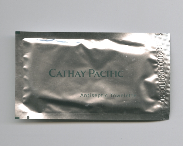 Towelette: Cathay Pacific Airways