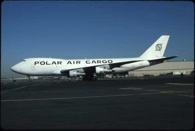 Slide: Polar Air Cargo, Boeing 747-200, John F. Kennedy International Airport (JFK)