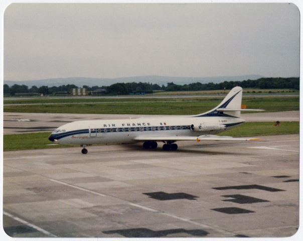 Photograph: Air France, Sud Aviation SE-210 Caravelle, Manchester International Airport (MAN)