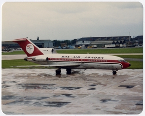 Image: photograph: Dan-Air London, Boeing 727, Manchester International Airport (MAN)