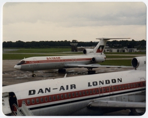 Image: photograph: Dan-Air London, Boeing 727, Manchester International Airport (MAN)