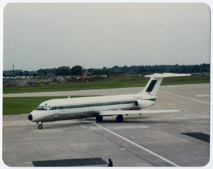 Image: photograph: Inex-Adria Airways, McDonnell Douglas DC-9-32, Manchester International Airport (MAN)