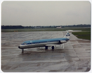 Image: photograph: KLM Royal Dutch Airlines, Douglas DC-9, Manchester International Airport (MAN)